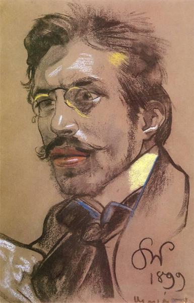 Portrait Of Jerzy Zulawski by Stanislaw Wyspianski
