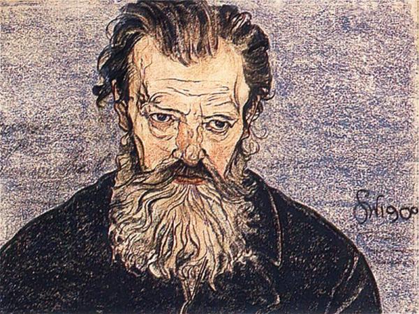 Portrait Of The Artist's Father by Stanislaw Wyspianski