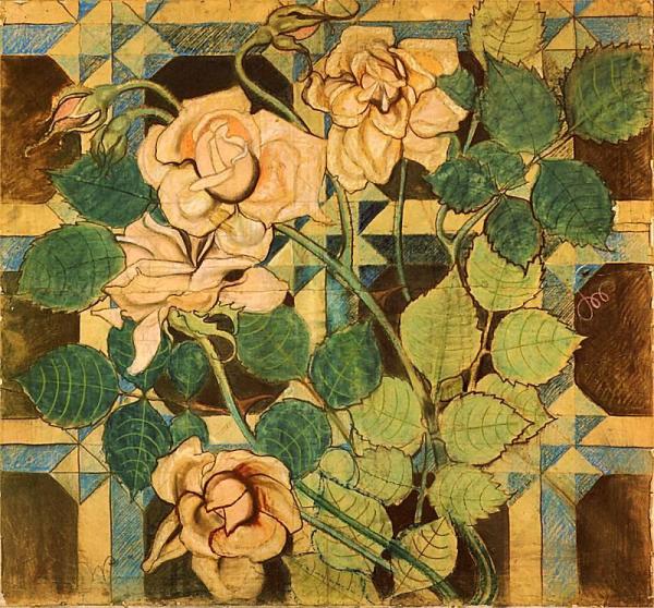 Roses by Stanislaw Wyspianski
