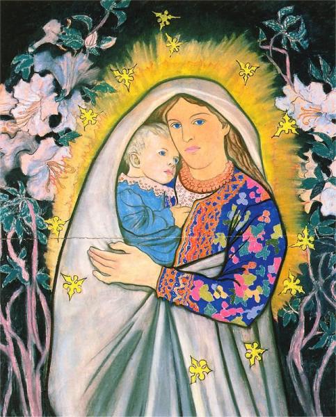 Rural Madonna by Stanislaw Wyspianski