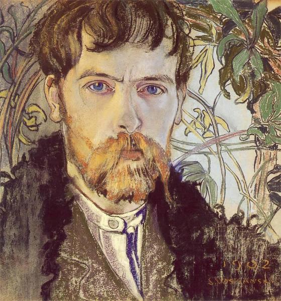 Self-portrait by Stanislaw Wyspianski