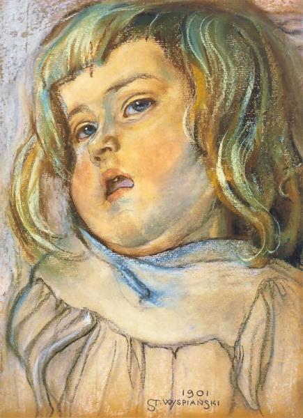 Study Of A Child by Stanislaw Wyspianski