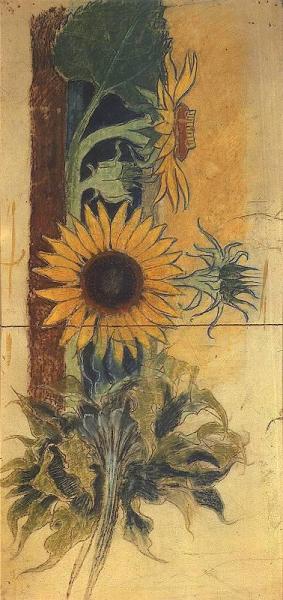 Sunflower by Stanislaw Wyspianski