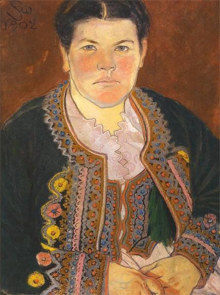 The Artist's Wife by Stanislaw Wyspianski