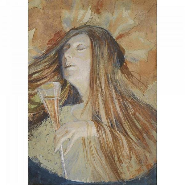 The Last Glass by Stanislaw Wyspianski