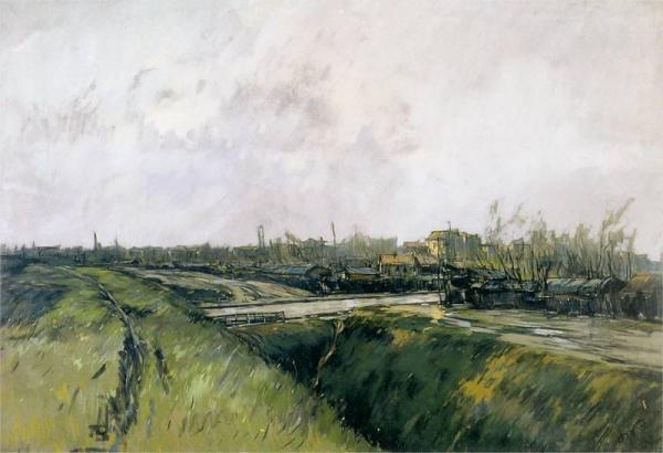 Town by Stanislaw Wyspianski