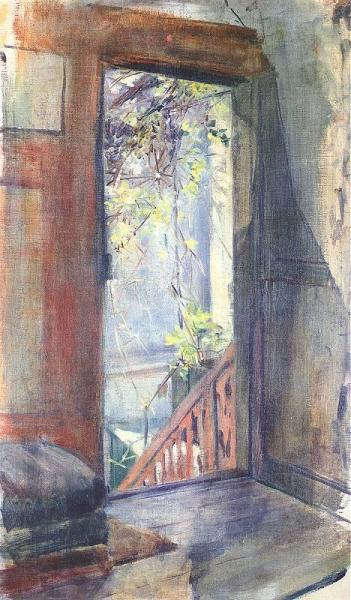 Veranda by Stanislaw Wyspianski