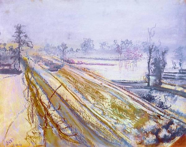 View From The Studio Window by Stanislaw Wyspianski