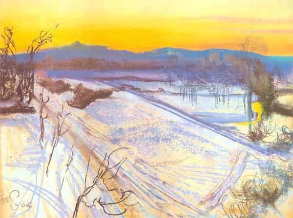 View From The Studio Window by Stanislaw Wyspianski