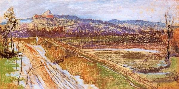 View From The Studio Window by Stanislaw Wyspianski