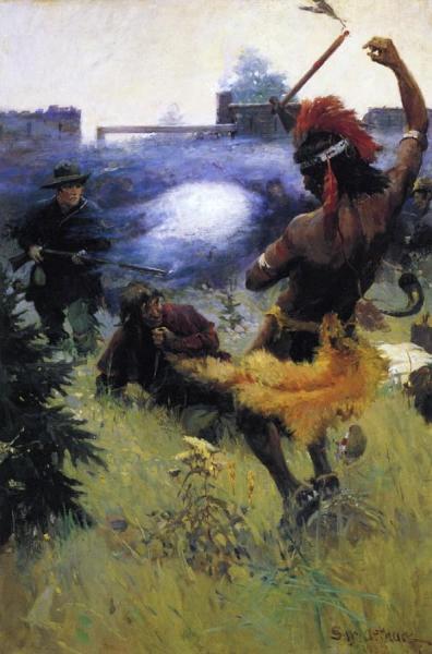 The Siege Of Fort Boonesboro by Stanley Arthurs