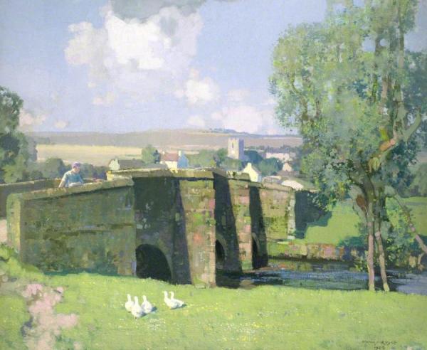 A Derbyshire Landscape by Stanley Royle