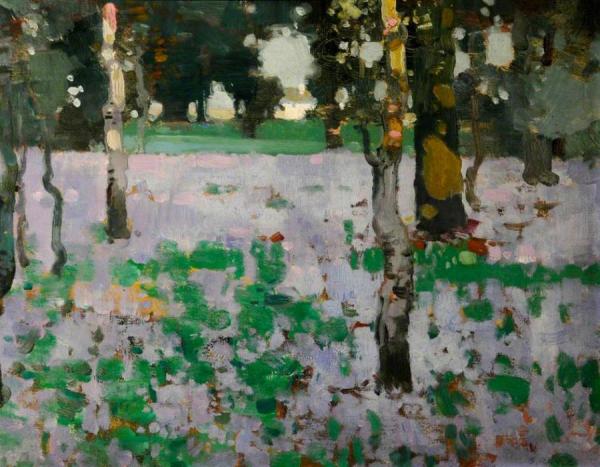 Bluebell Wood by Stanley Royle Oil Painting Reproductions