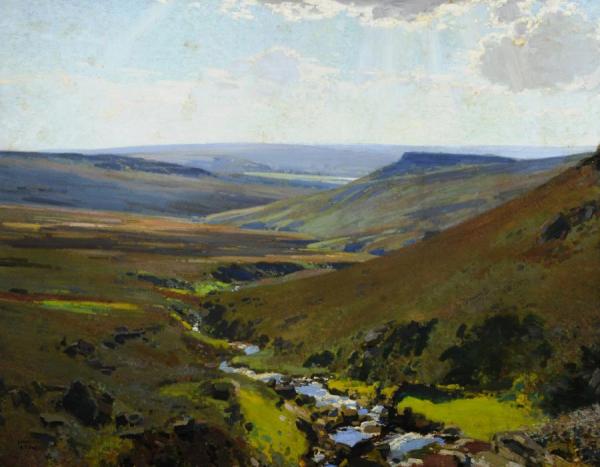 Burbage Brook, Derbyshire by Stanley Royle