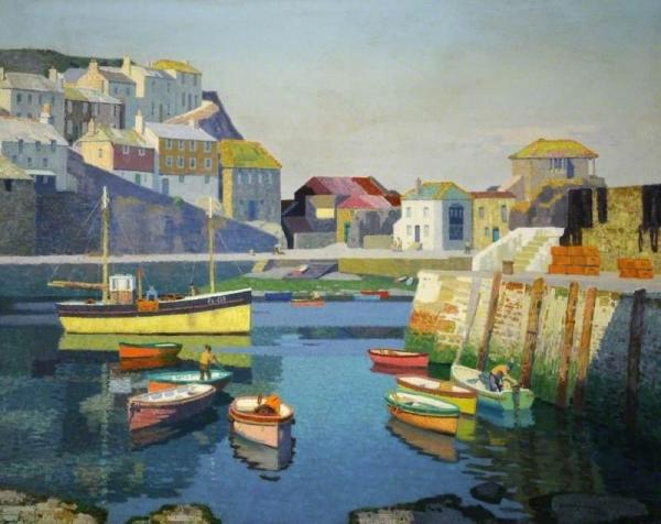 Mevagissey, Cornwall by Stanley Royle Oil Painting Reproductions