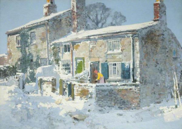 Midwinter by Stanley Royle Oil Painting Reproductions