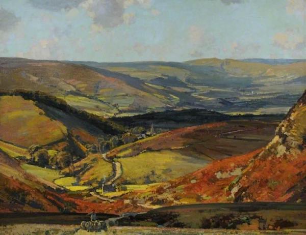 View From The Cupola, Derbyshire by Stanley Royle