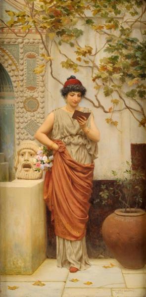 Antique Beaty by Stefan Bakalowicz Oil Painting Reproductions