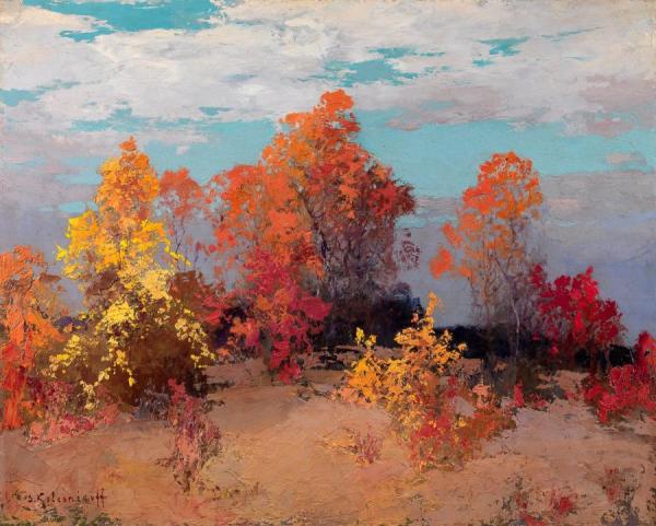 Stepan Kolesnikov Autumn Landscape
