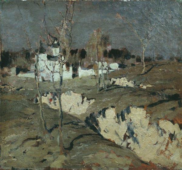 Moonlit Night by Stepan Kolesnikov Oil Painting Reproductions