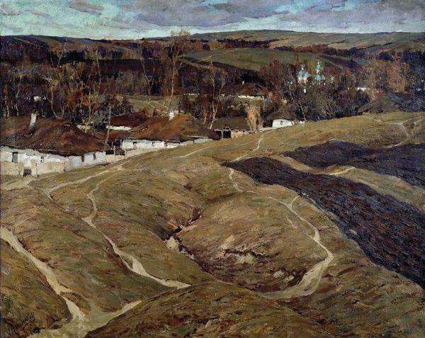 The Village by Stepan Kolesnikov