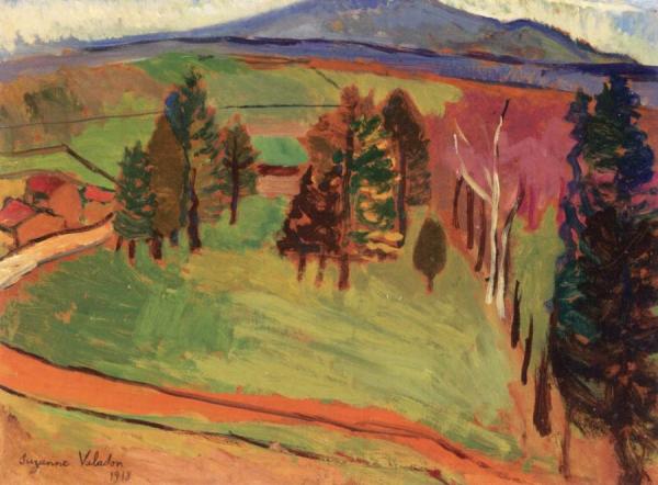 A Road In The Countryside by Suzanne Valadon
