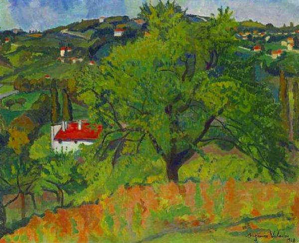 Farm Montcorin by Suzanne Valadon