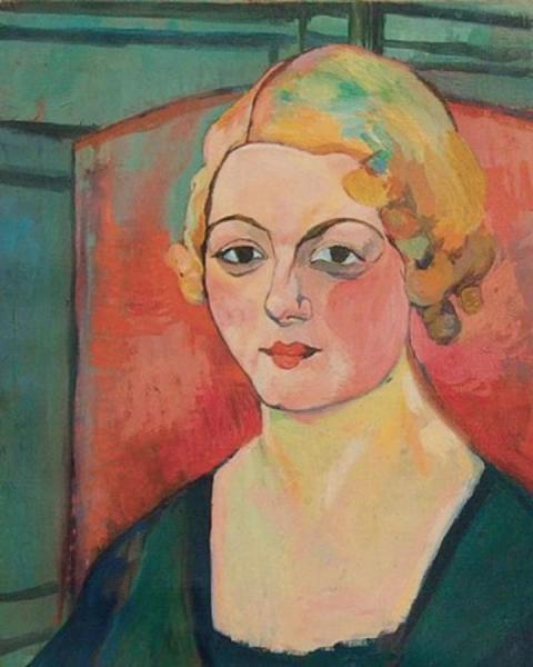 Geneviève Camax-zoegger by Suzanne Valadon