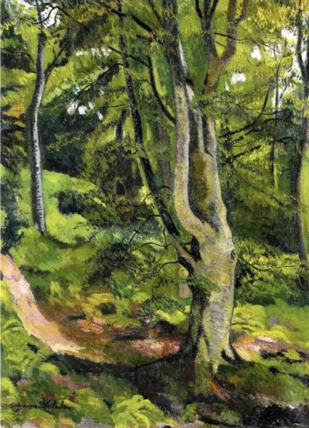 In The Woods by Suzanne Valadon