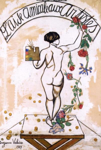 L'aide Amicale Aux Artistes by Suzanne Valadon