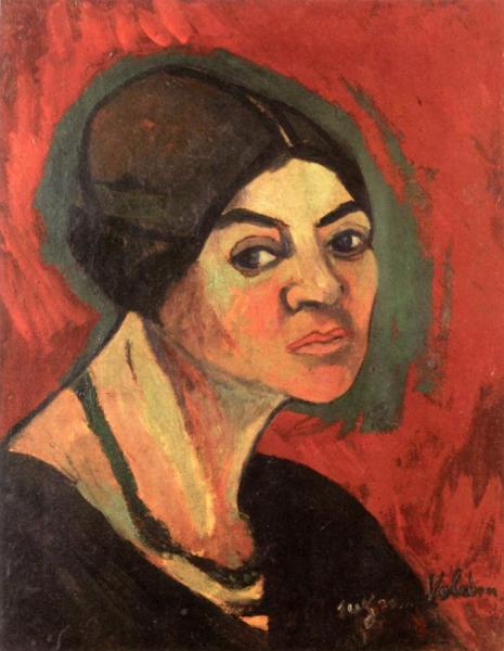 Self-portrait by Suzanne Valadon Oil Painting Reproductions