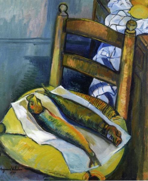 Suzanne Valadon Still Life With Fish