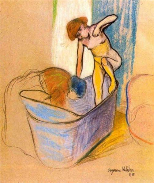 The Bath by Suzanne Valadon