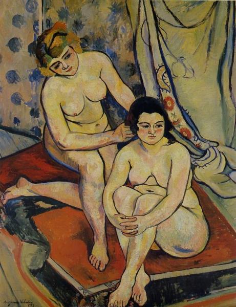 The Two Bathers by Suzanne Valadon