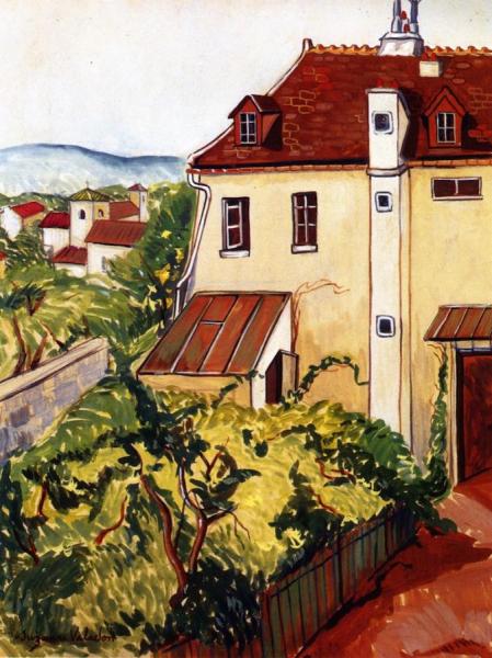 View Of A Garden by Suzanne Valadon