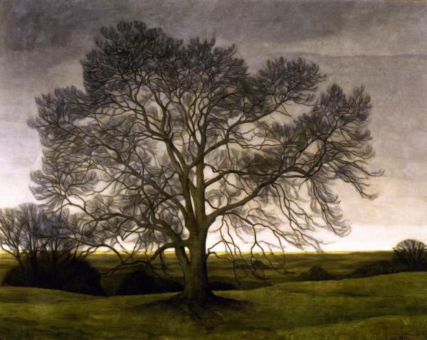 Landscape by Svend Hammershoi