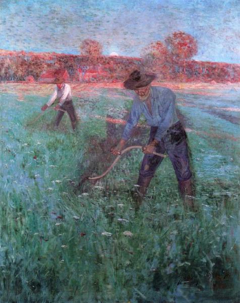 Men Sything by Svend Svendsen