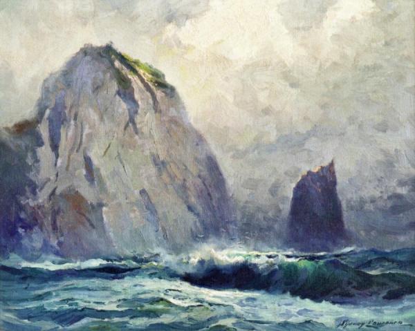 Cape St. Elias by Sydney Mortimer Laurence Oil Painting Reproductions
