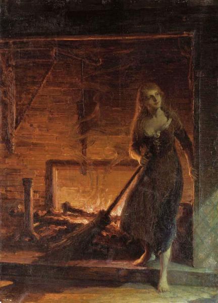 Cinderella by Talbot Hughes