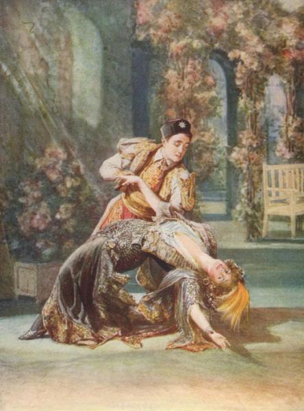 Danilo And Sonia by Talbot Hughes