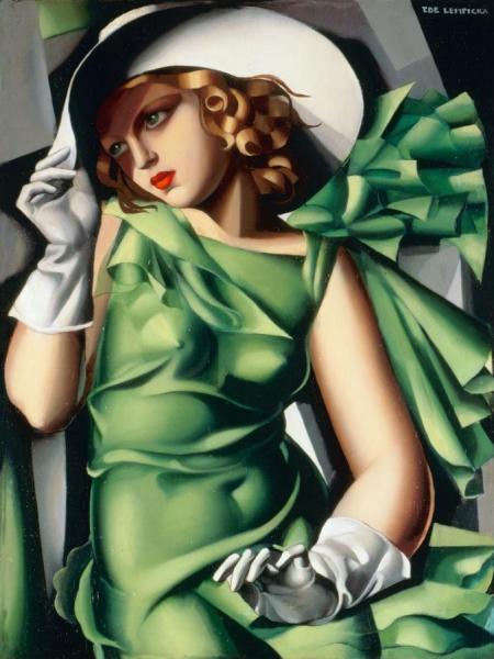 Girl With Gloves by Tamara De Lempicka