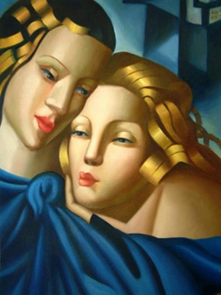 Girls by Tamara De Lempicka