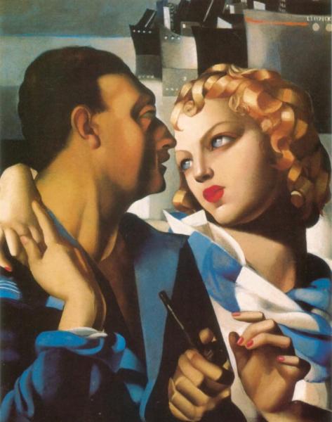 Idyll by Tamara De Lempicka