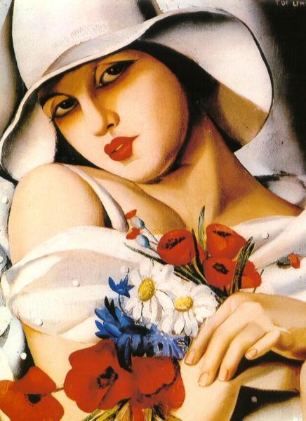 In The Middle Of Summer by Tamara De Lempicka