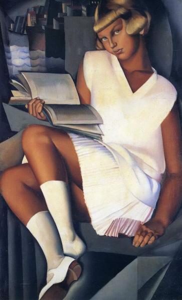 Kizette In Pink by Tamara De Lempicka