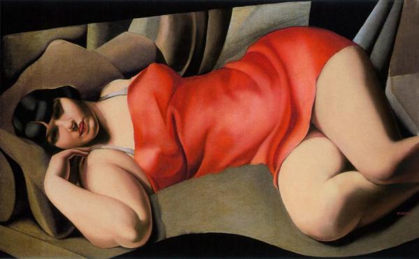 Pink Tunic by Tamara De Lempicka