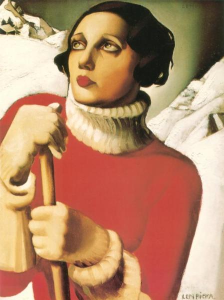 Saint Moritz by Tamara De Lempicka