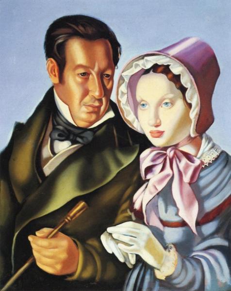 The Couple by Tamara De Lempicka