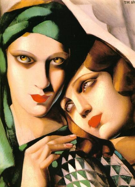 The Green Turban by Tamara De Lempicka