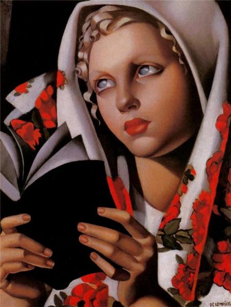 The Polish Girl by Tamara De Lempicka